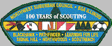 The shoulderpatch for the Northwest Suburban Council